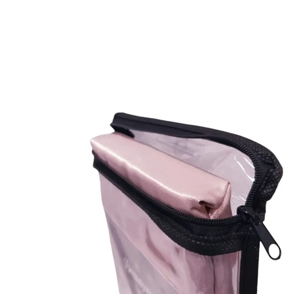 2 Pc Beautyrest Satin Pillowcases PINK KING Silky Therapeutic Hair Skin